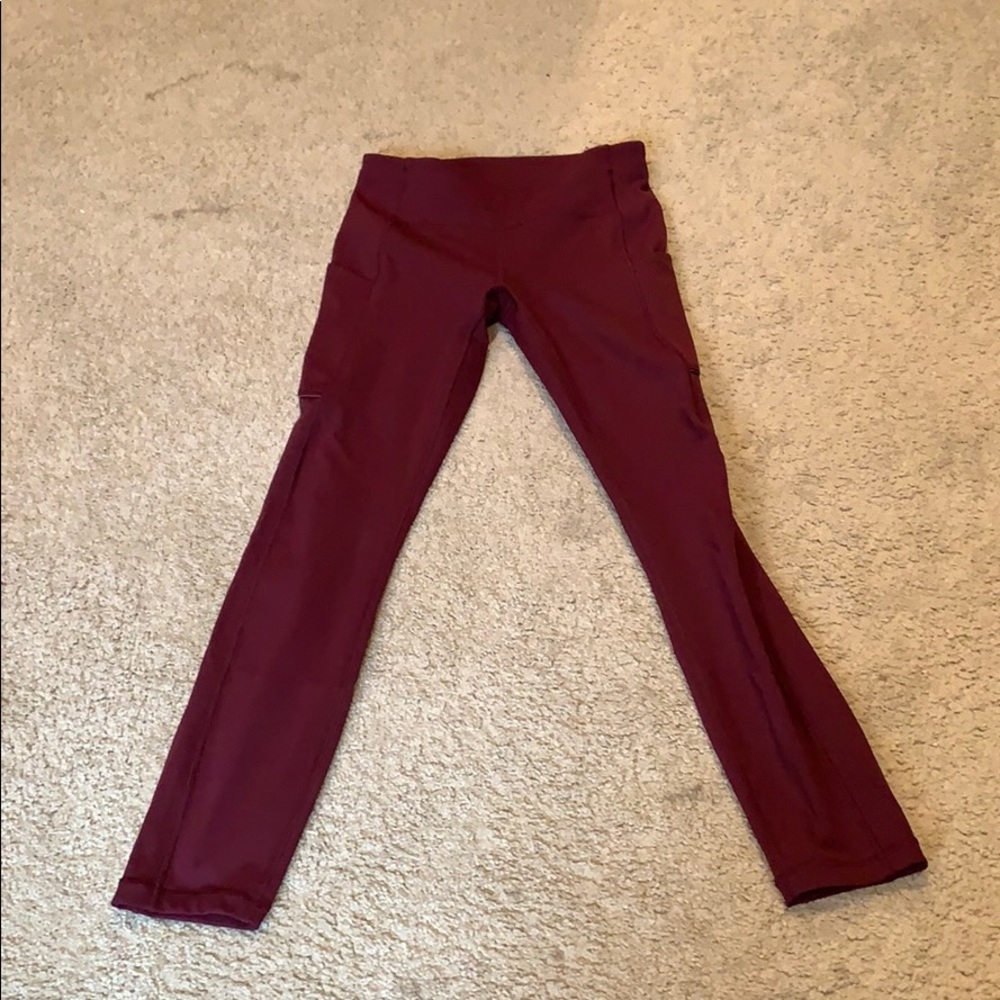 Maroon speed up running tight 25”